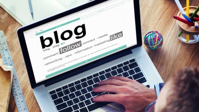 Blogging business