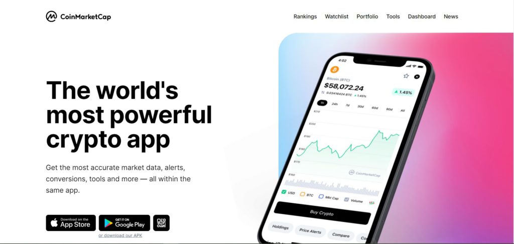 CoinMarketCap app